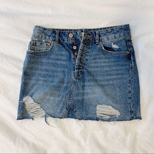 🌈BOGO SALE🌈Zara denim skirt